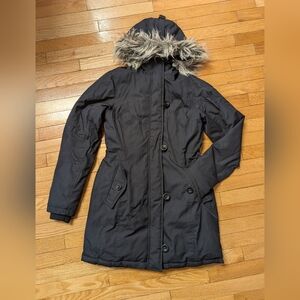 Women's Black Down filled Coat